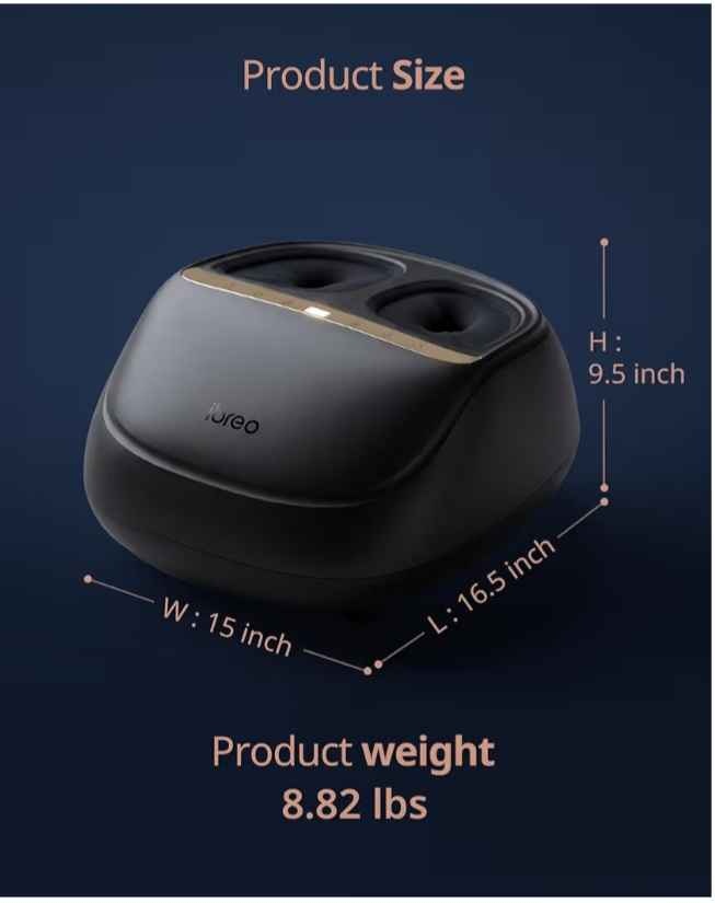 Foot Massager with Heat, Deep Kneading Shiatsu - photo 5