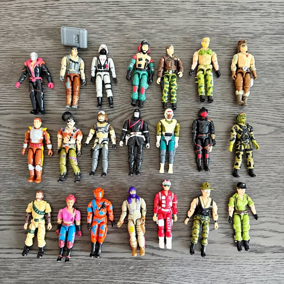 Vintage GI Joe Action Figures 80s/90s [Prices Vary]