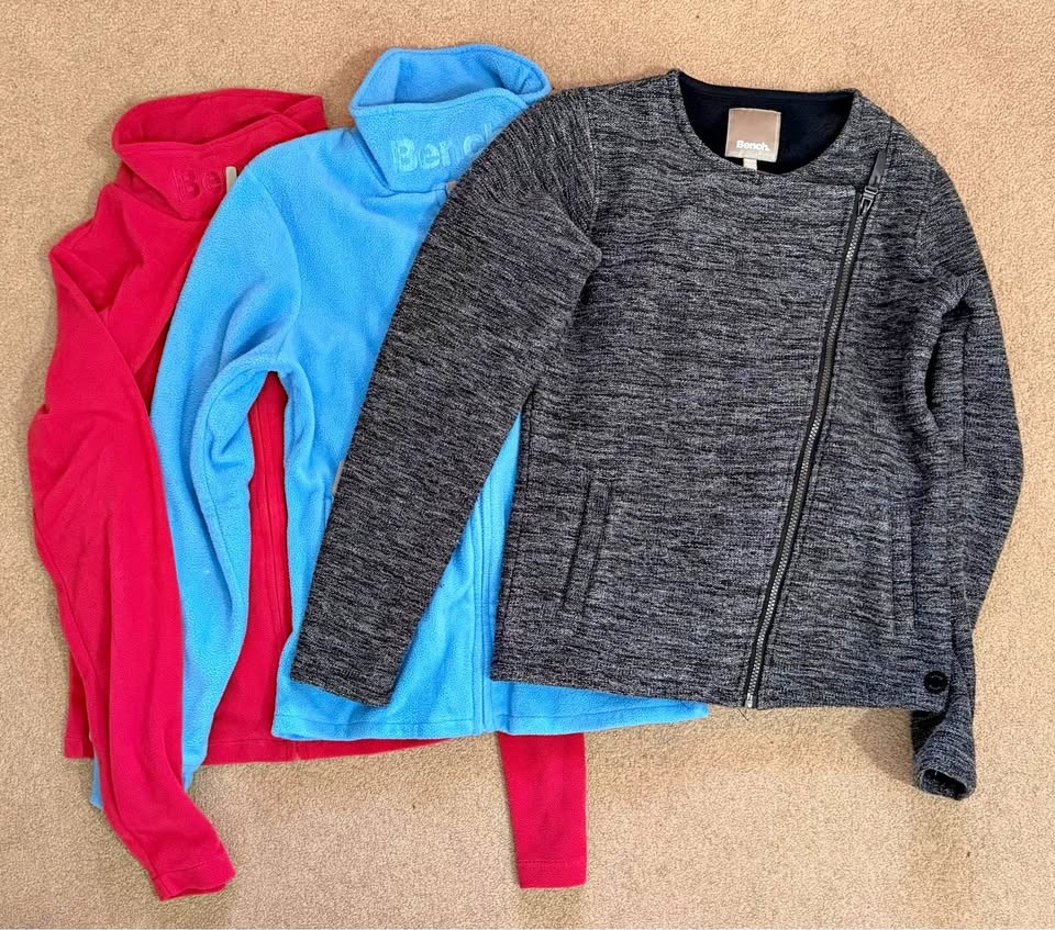 Girls bench Zip-ups