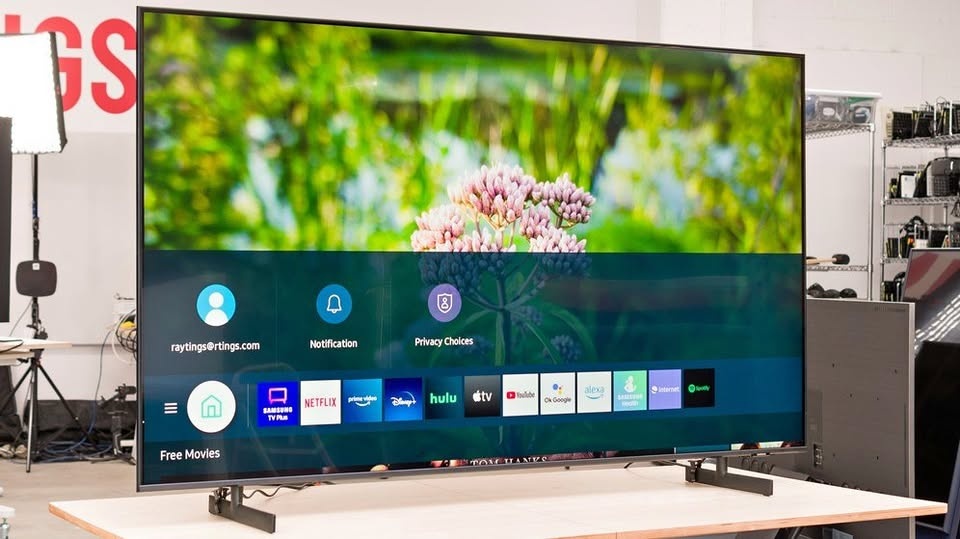 55" Samsung Crystal UHD 4K Smart TV (AU8000)