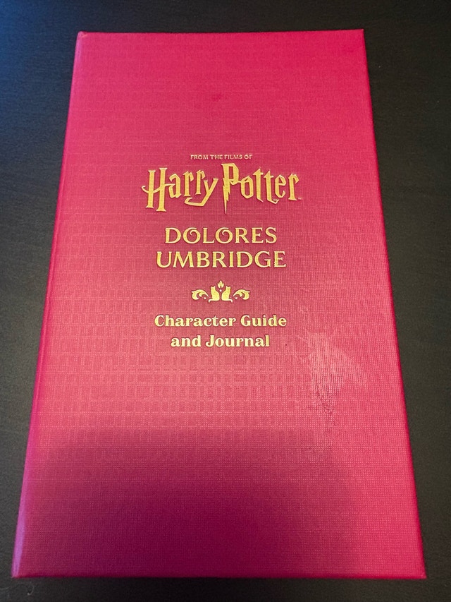 Harry Potter Dolores Umbridge Character Guide and Journal