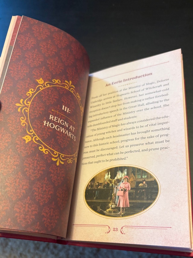 Harry Potter Dolores Umbridge Character Guide and Journal - photo 2