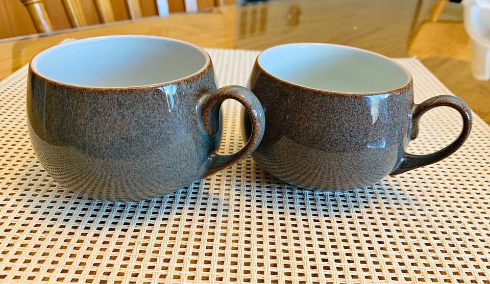 Denby Coffee Mugs - Set of 2