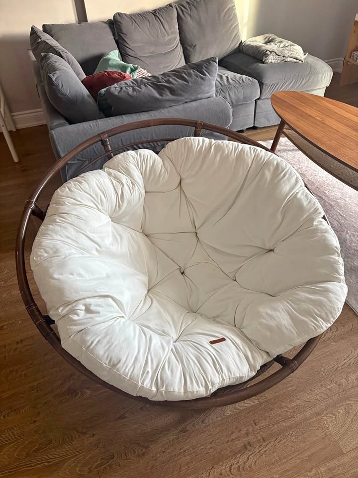 Papasan Chair with Cushion