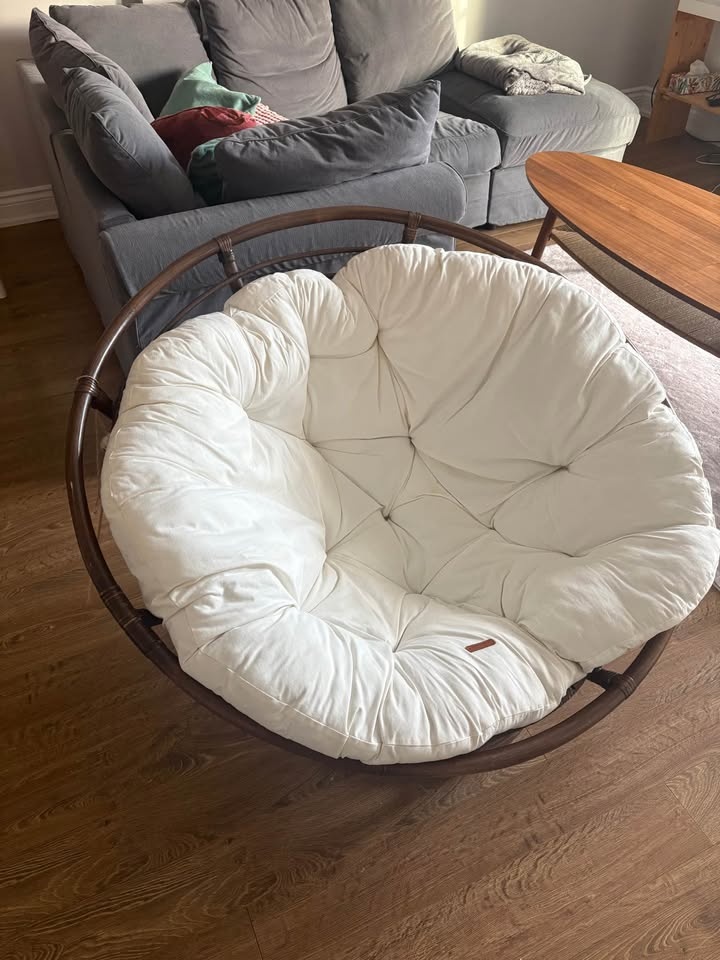 Papasan Chair with Cushion - photo 2