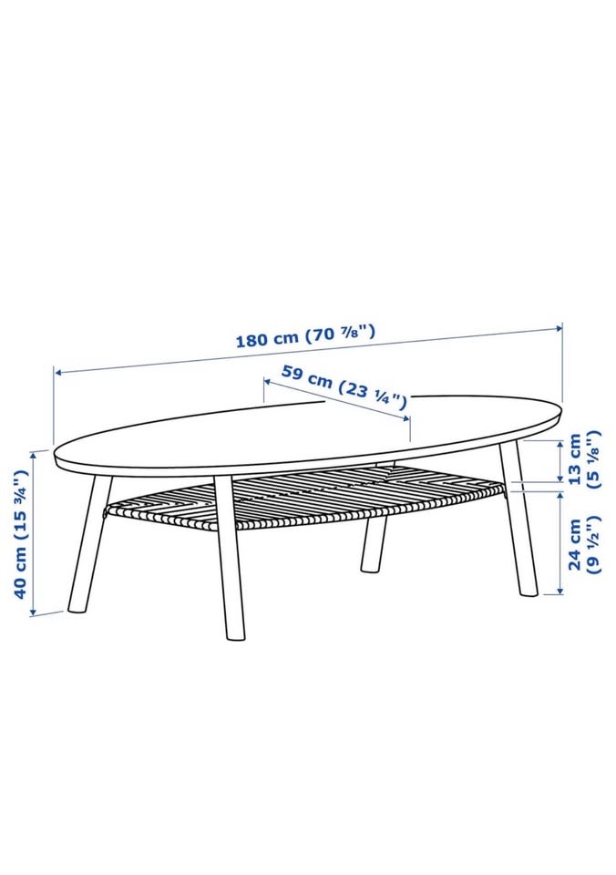 IKEA Stockholm Coffee Table - Surf Shape - photo 4