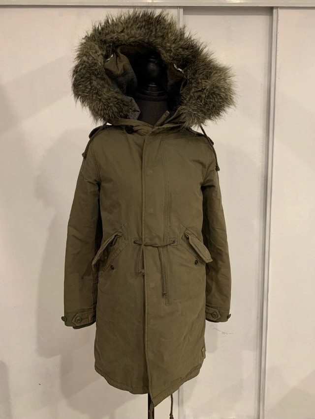 Aritzia TNA Military Edition Hooded Parka w/ Removable Lining
