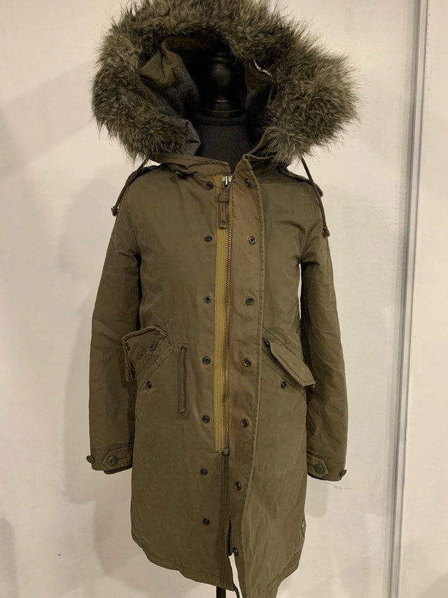 Aritzia TNA Military Edition Hooded Parka w/ Removable Lining - photo 3