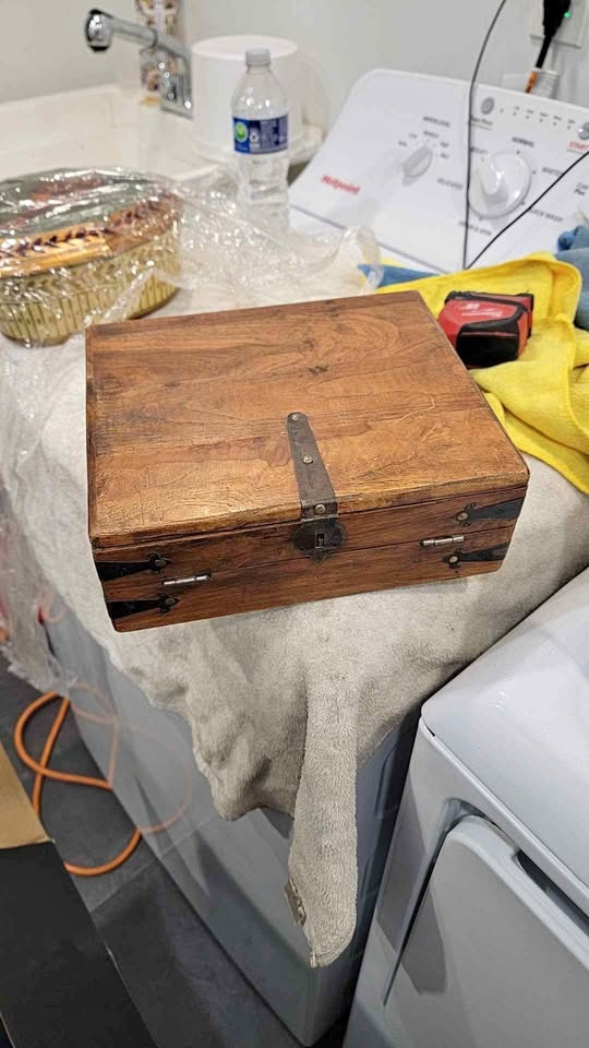 Aged Wooden Box