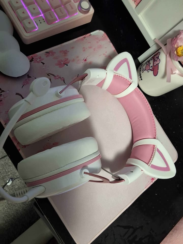 ONIKUMA Cat Ear Gaming Headset