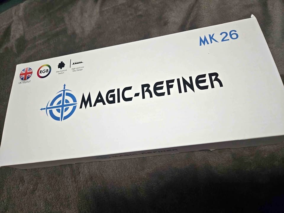 White RGB Mechanical Keyboard
