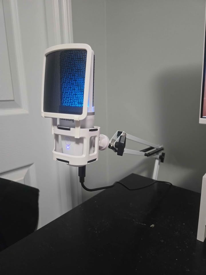 ZealSound USB White Gaming Microphone - photo 2