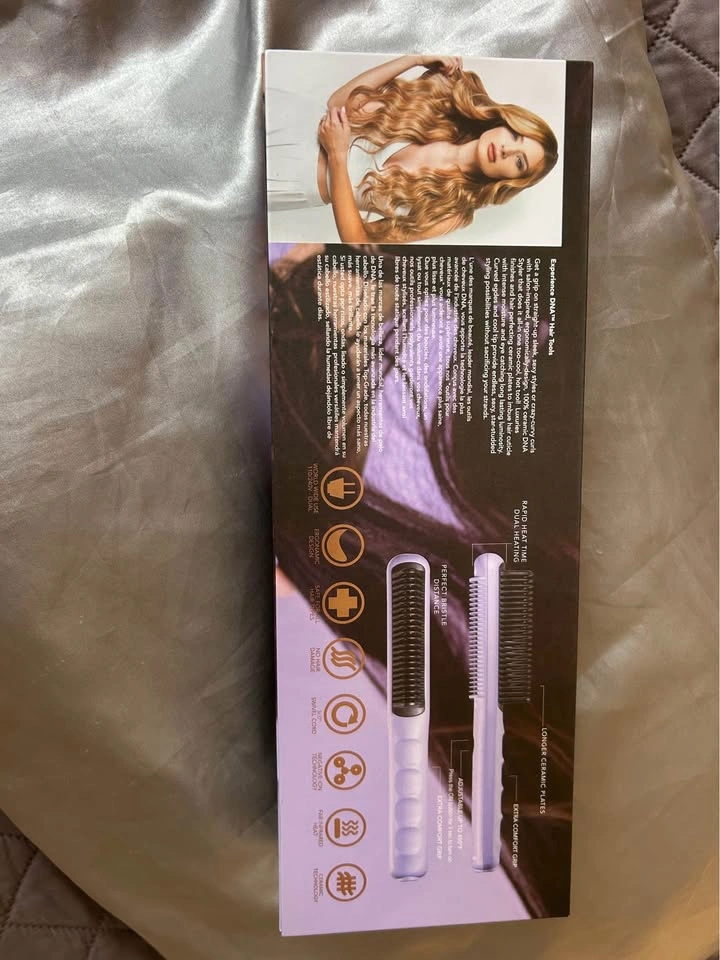 DNA Hair Styling Comb / Straightener - photo 5