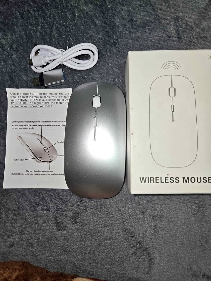 Wireless Mouse for Laptop, Bluetooth Mouse for MacBook/iPad/PC