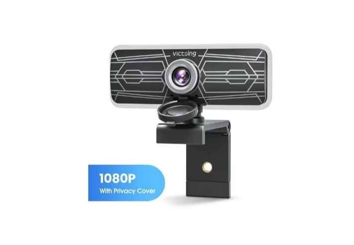 Webcam with Dual Microphones & Privacy Cover - photo 2