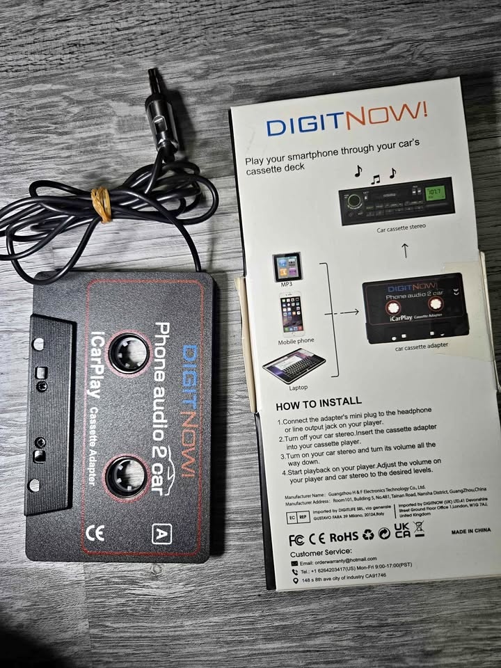 DIGITNOW Car Cassette to Aux Adapter