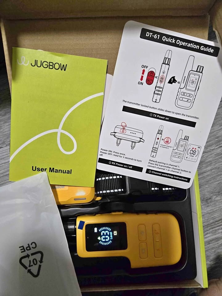 Jugbow Dog Training Collar - 3300FT Remote e-Collar