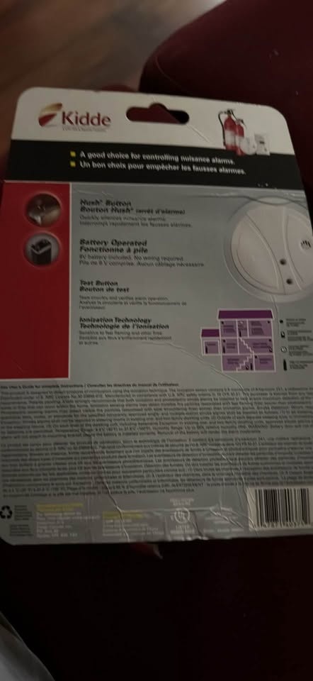 Kidde i9060CA Smoke Alarm with Hush Button - photo 2