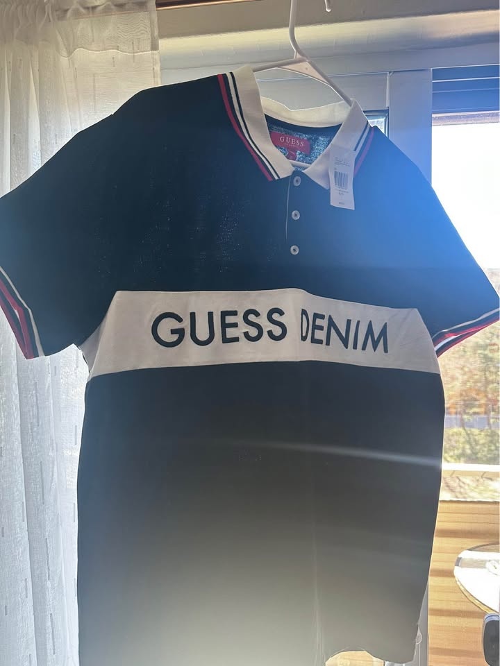 Guess Denim Polo Shirt - photo 3