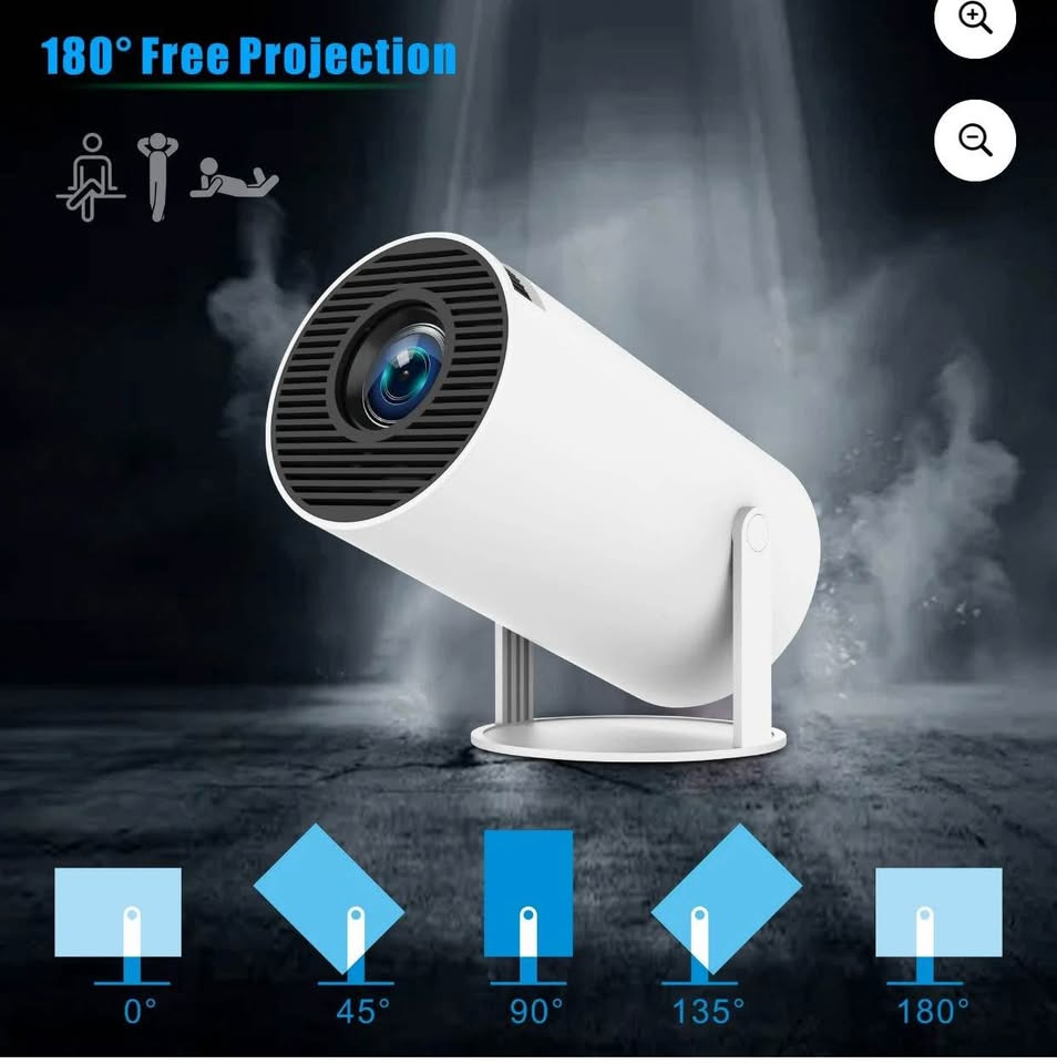 Mini Portable HD Projector, Phone Bluetooth &WiFi - photo 2