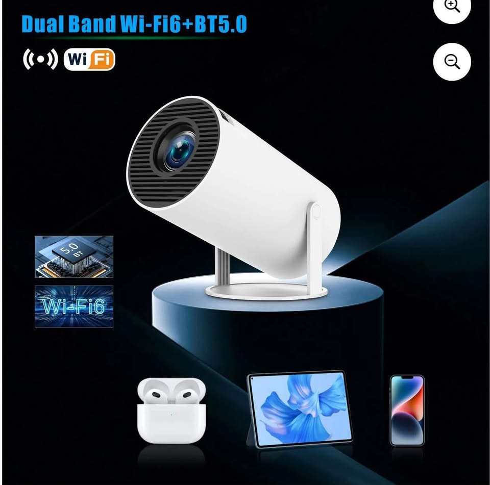 Mini Portable HD Projector, Phone Bluetooth &WiFi - photo 3