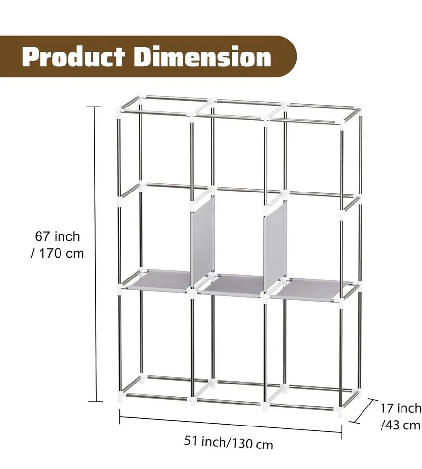 (New) Wardrobe Closet, Portable Closet image indicator(3)
