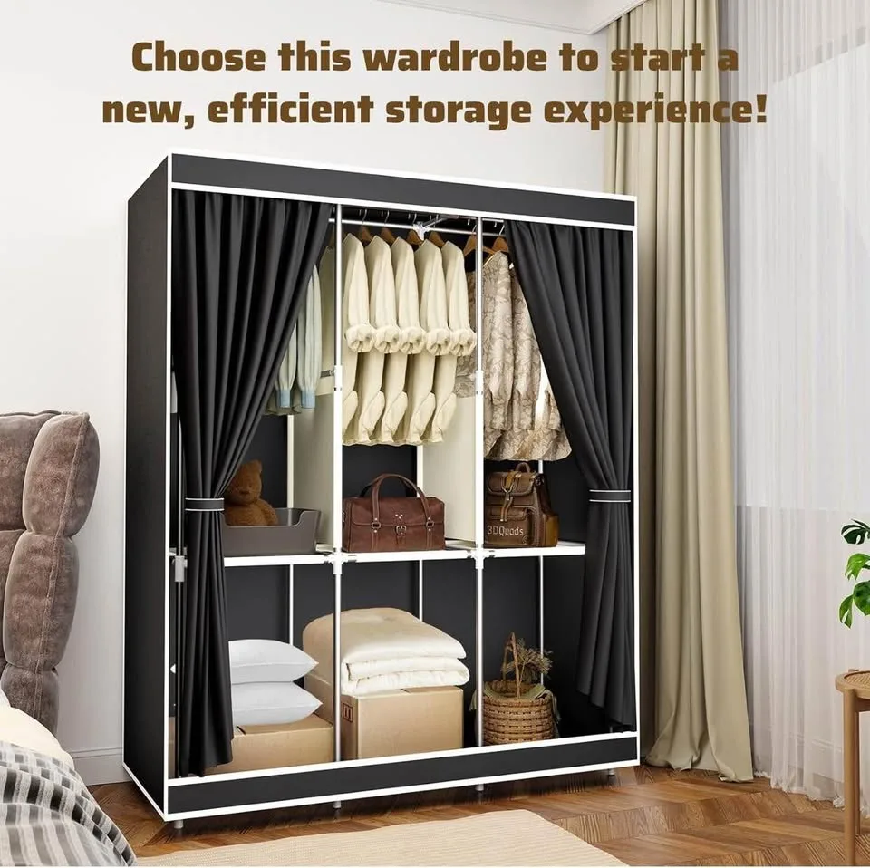 (New) Wardrobe Closet, Portable Closet image indicator(5)
