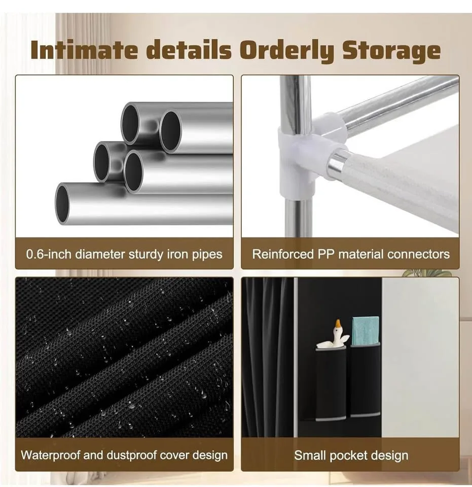 (New) Wardrobe Closet, Portable Closet image indicator(7)