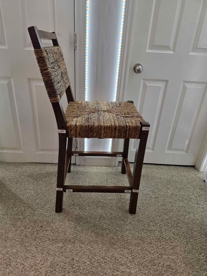 Bellange Bali & Pari Cordoba Seagrass Counter Stool - photo 2