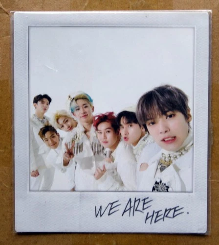 Monsta X We Are Here Group Polaroid