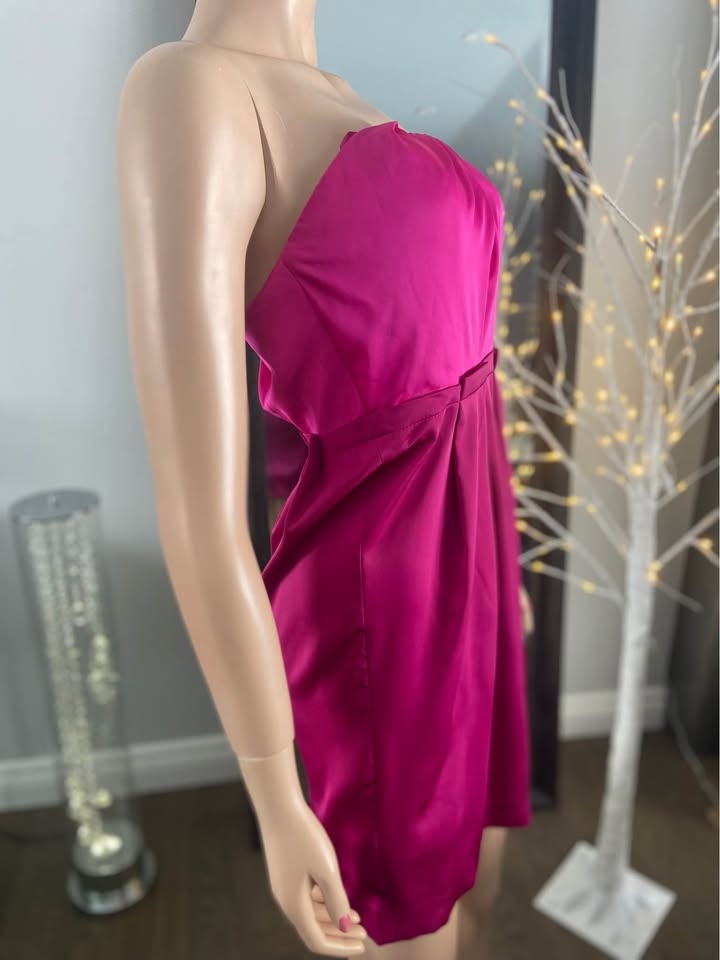 NWT Strapless Fuchsia Pink Dresses (Sizes 0, 4, 6, 10) - photo 4