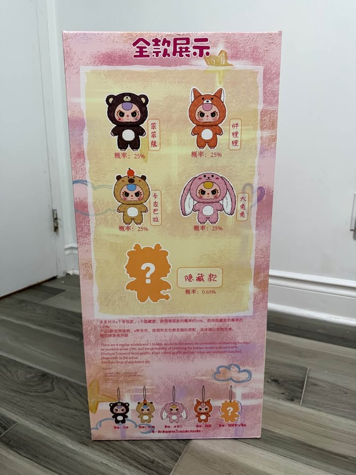 Baby Three 1000% super Big blind box plush - photo 2