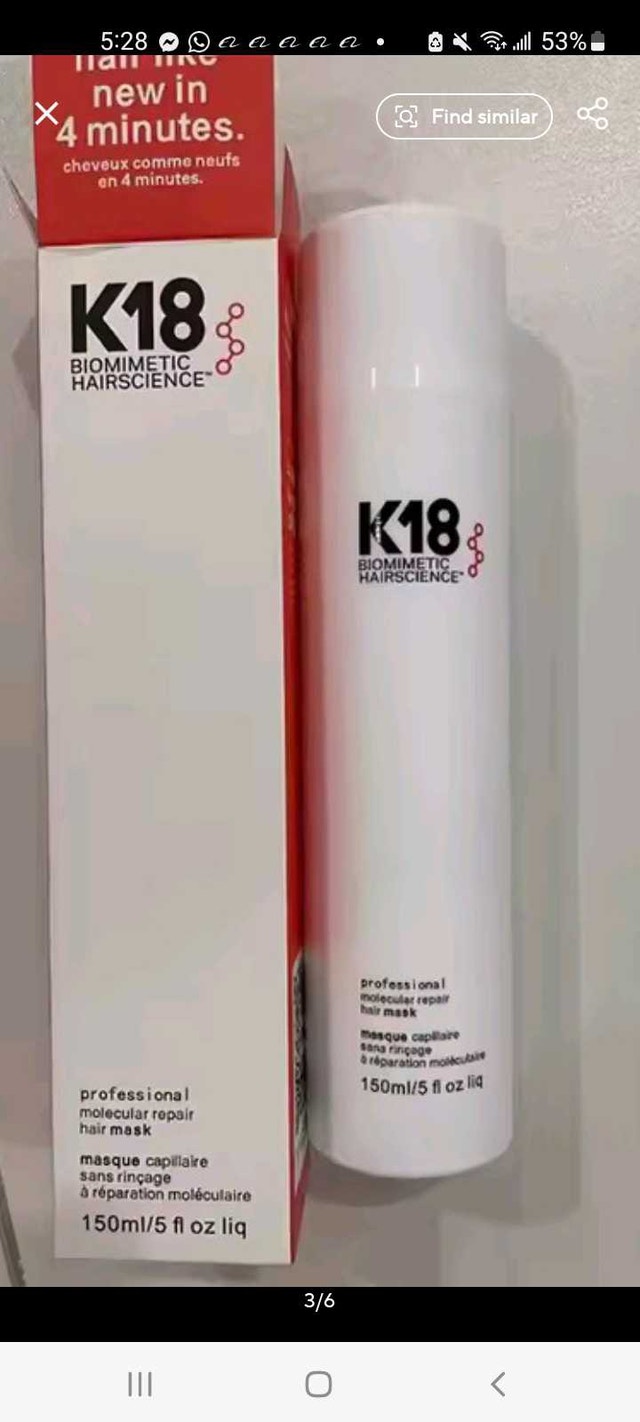 K18 Professional Molecular Repair Hair Mask 150ml