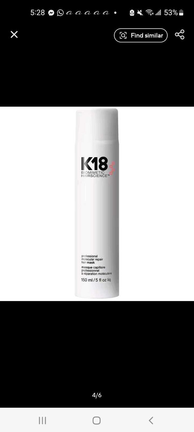 K18 Professional Molecular Repair Hair Mask 150ml - photo 2