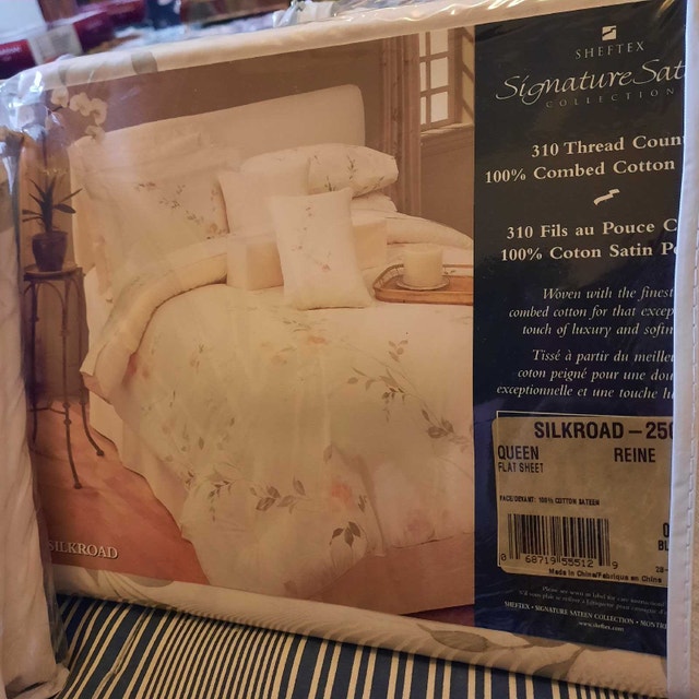 Queen Size Luxury Sateen Bedding Bundle