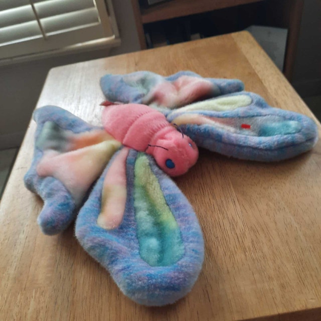 Ty Beanie Buddies Flitter the Butterfly 2000