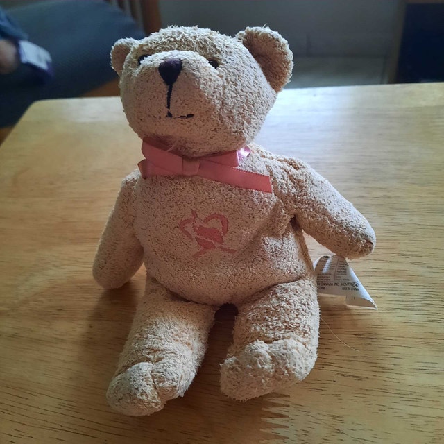 Avon flame teddy bear
