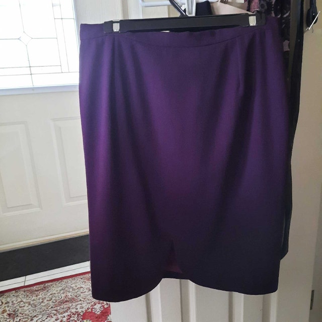 Purple Suit with Skirt