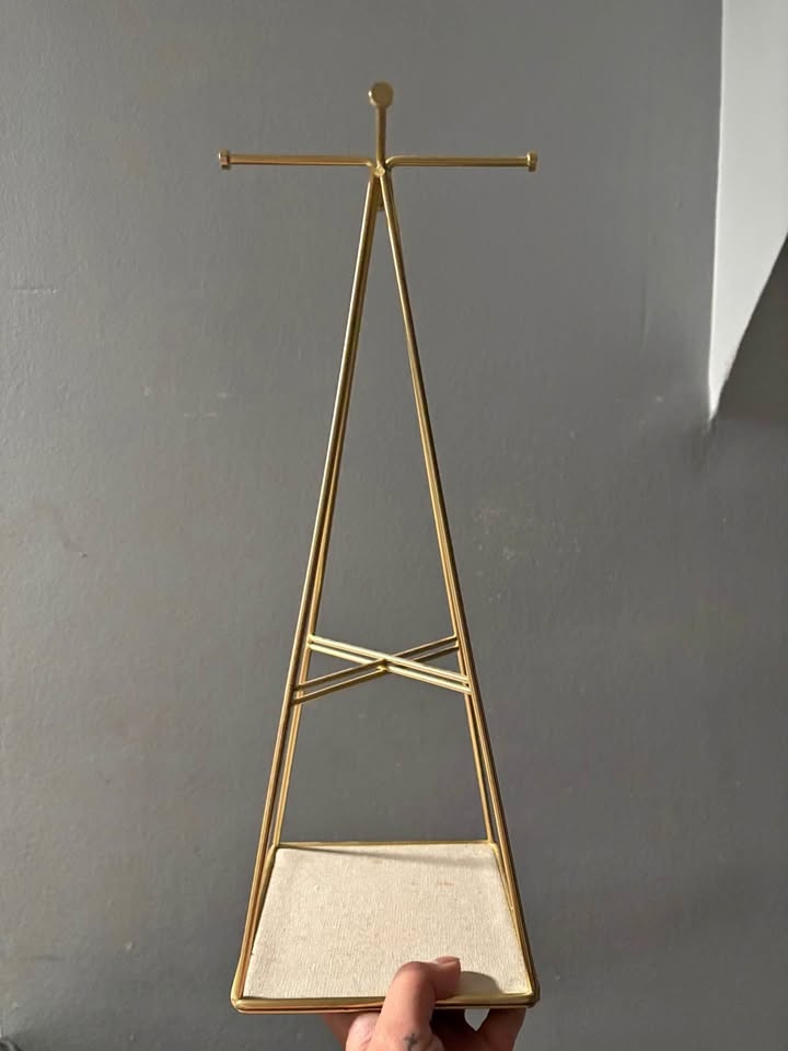 Gold Jewelry Stand