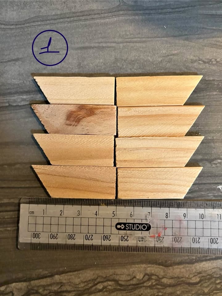 Wooden Canvas Stretcher Keys