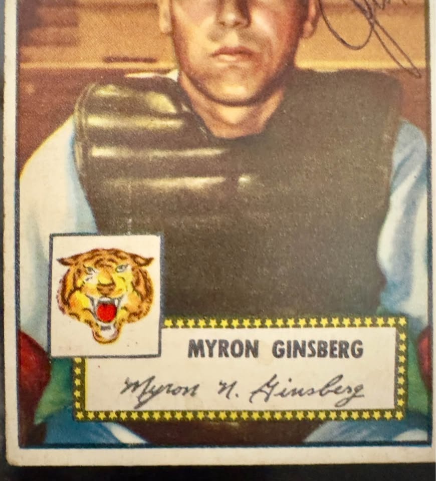 Autographed 1952 Topps Joe Ginsberg Baseball Card - Detroit Tige - photo 4