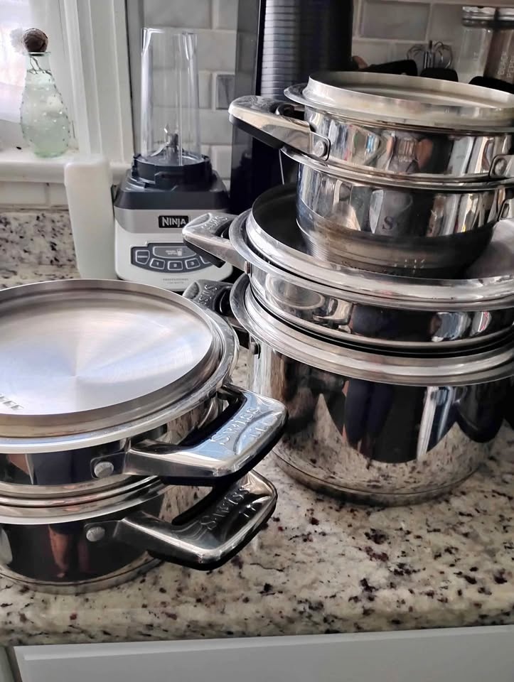 Swiss Zurich Stainless Steel Pot Set