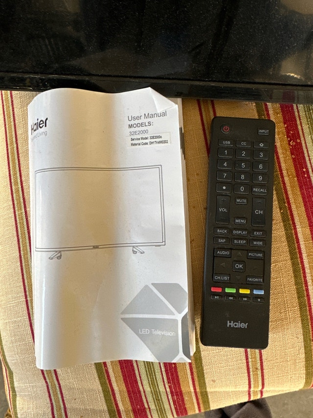 32" LCD Haier TV (Model 32E2000) - photo 3