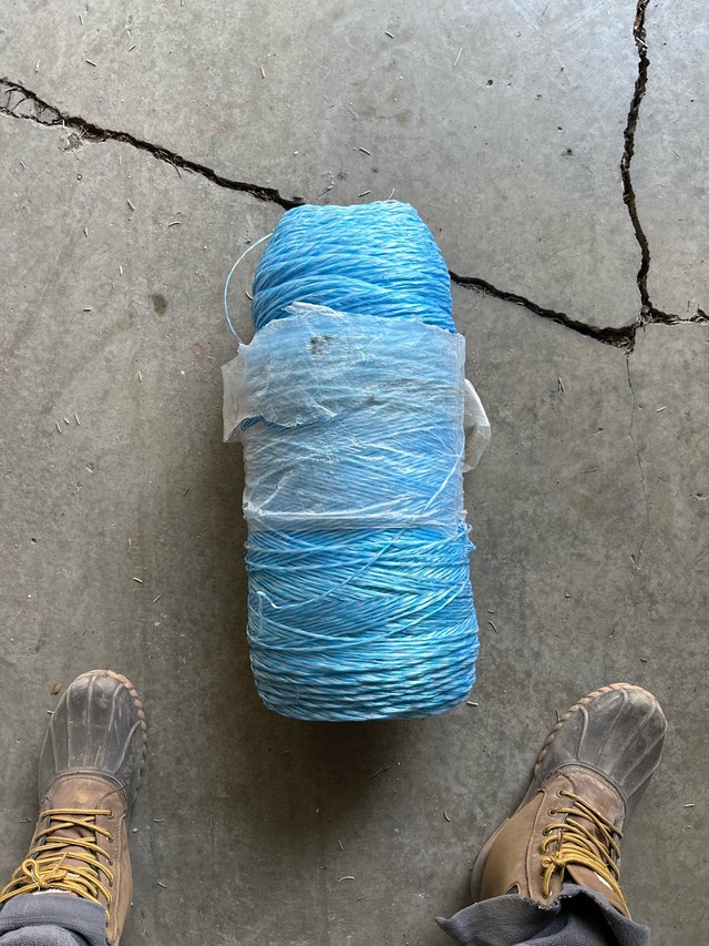 Huge roll of nylon twine/rope