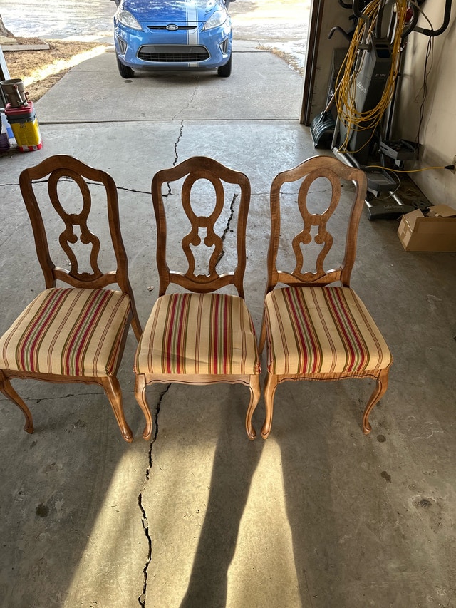 3 Dining Room Chairs