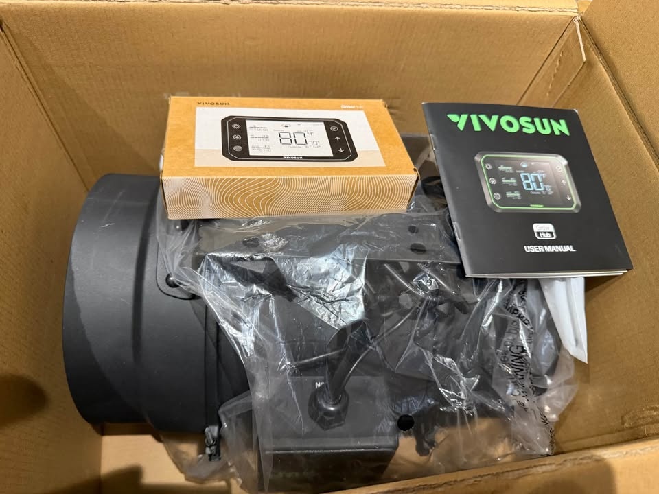 VIVOSUN AeroZesh G8 Smart Inline Fan – New 🌱💨 - photo 3