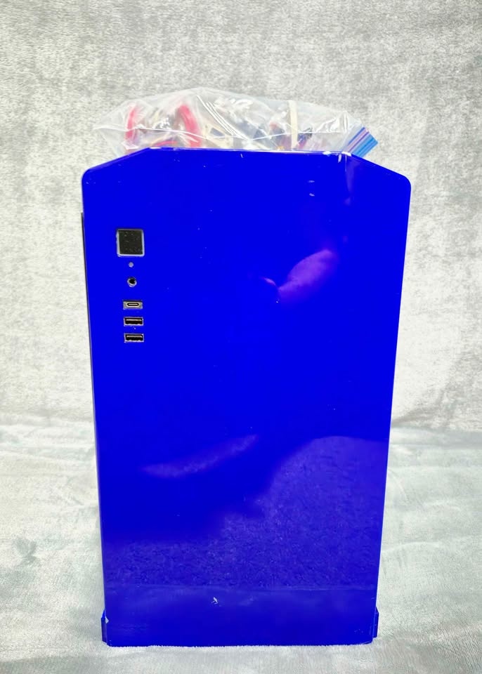 Rare Falcon PC Glass & Steel Case w/ Extra Asus Parts - photo 2
