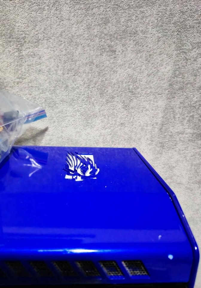 Rare Falcon PC Glass & Steel Case w/ Extra Asus Parts - photo 3