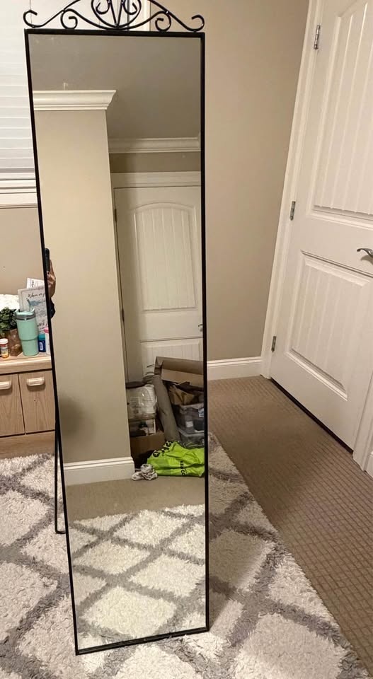 IKEA mirror, walmart rug, costco Mat. - photo 5