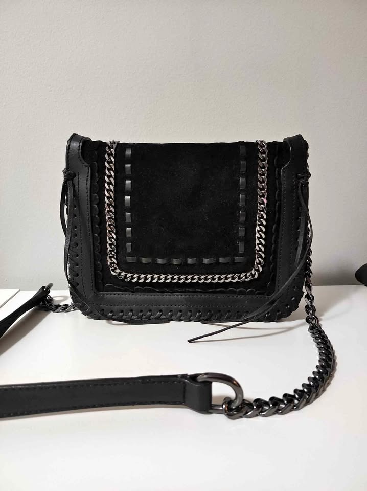 Zara black purse